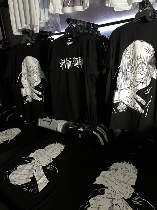 Playeras Jujutsu Kaisen Edición Limitada Mahito Vs Itadori