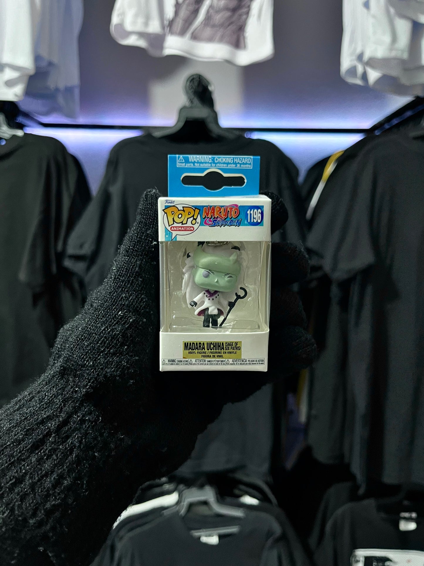 Llavero Funko Pop Madara Reanimation Naruto