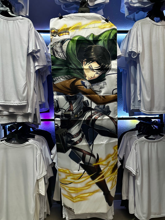 Dakimakura doble vista Shingeki No Kioyin Levi