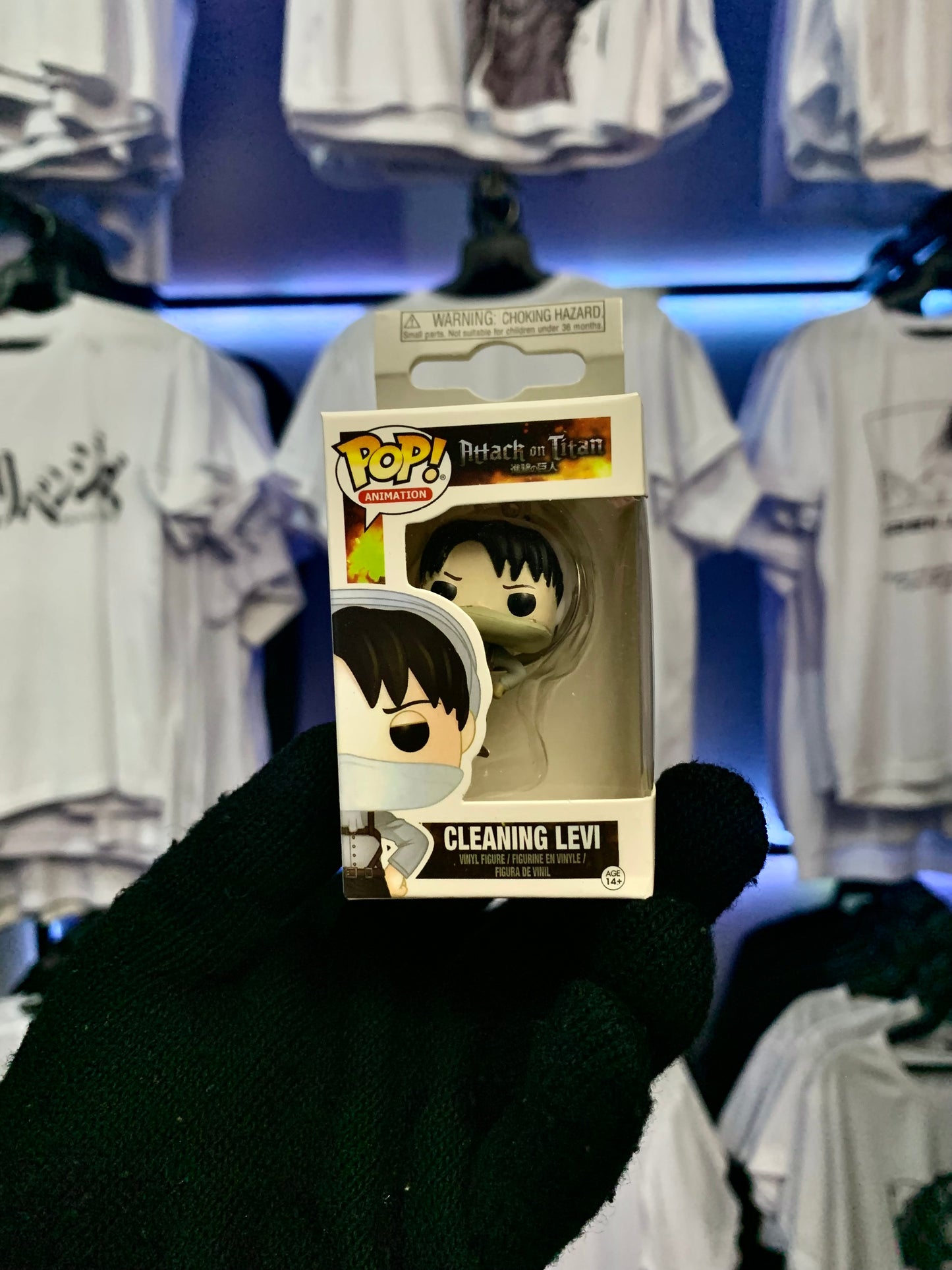 Llavero Funko Pop Levi Ackerman Shingeki no Kyojin