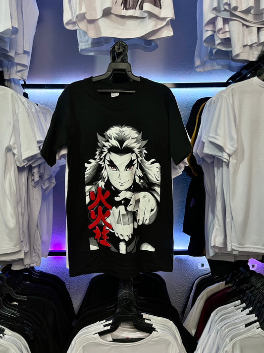 Playera Rengoku Kimetsu No Yaiba