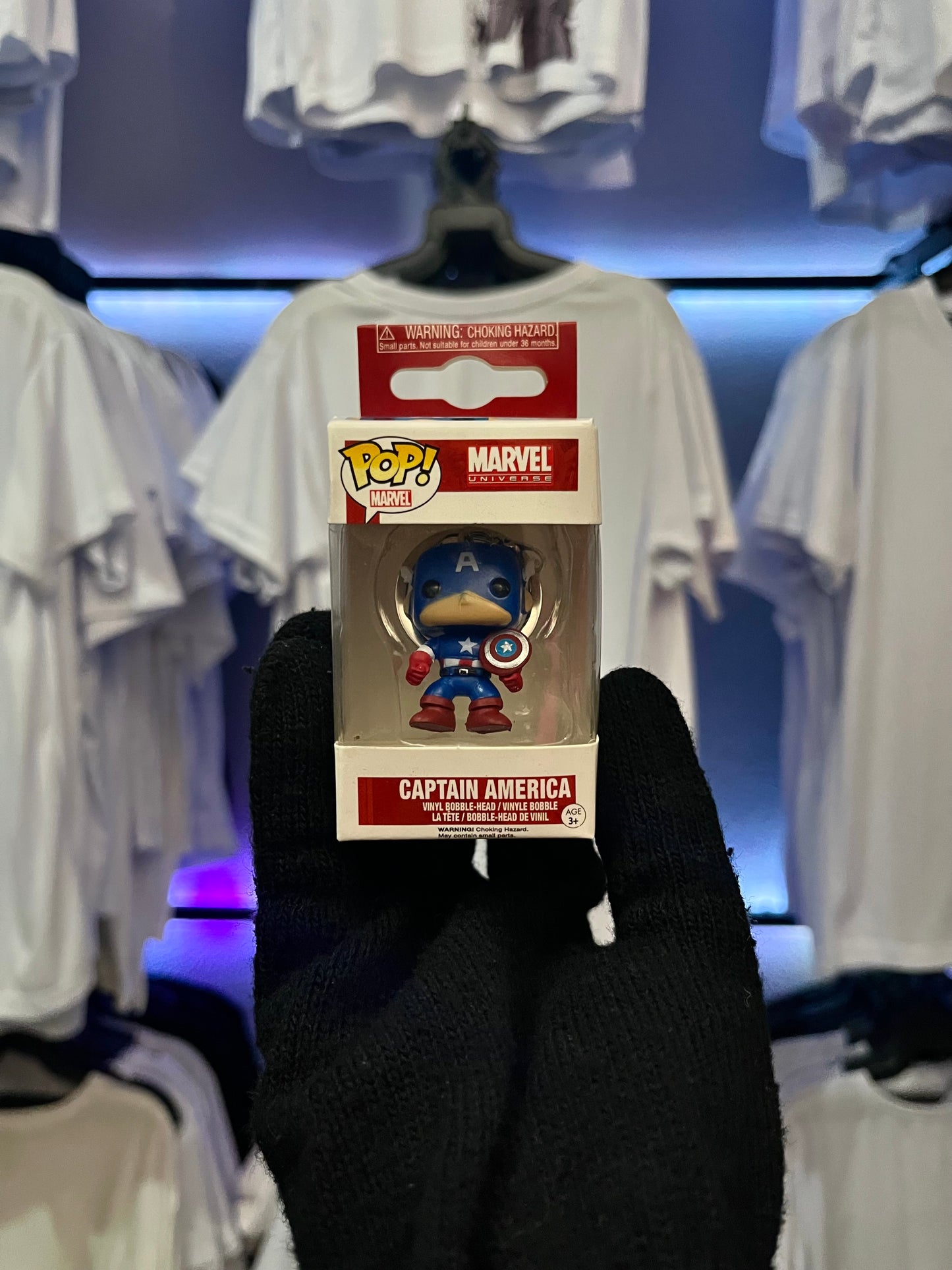 Llavero Funko Pop Capitán America