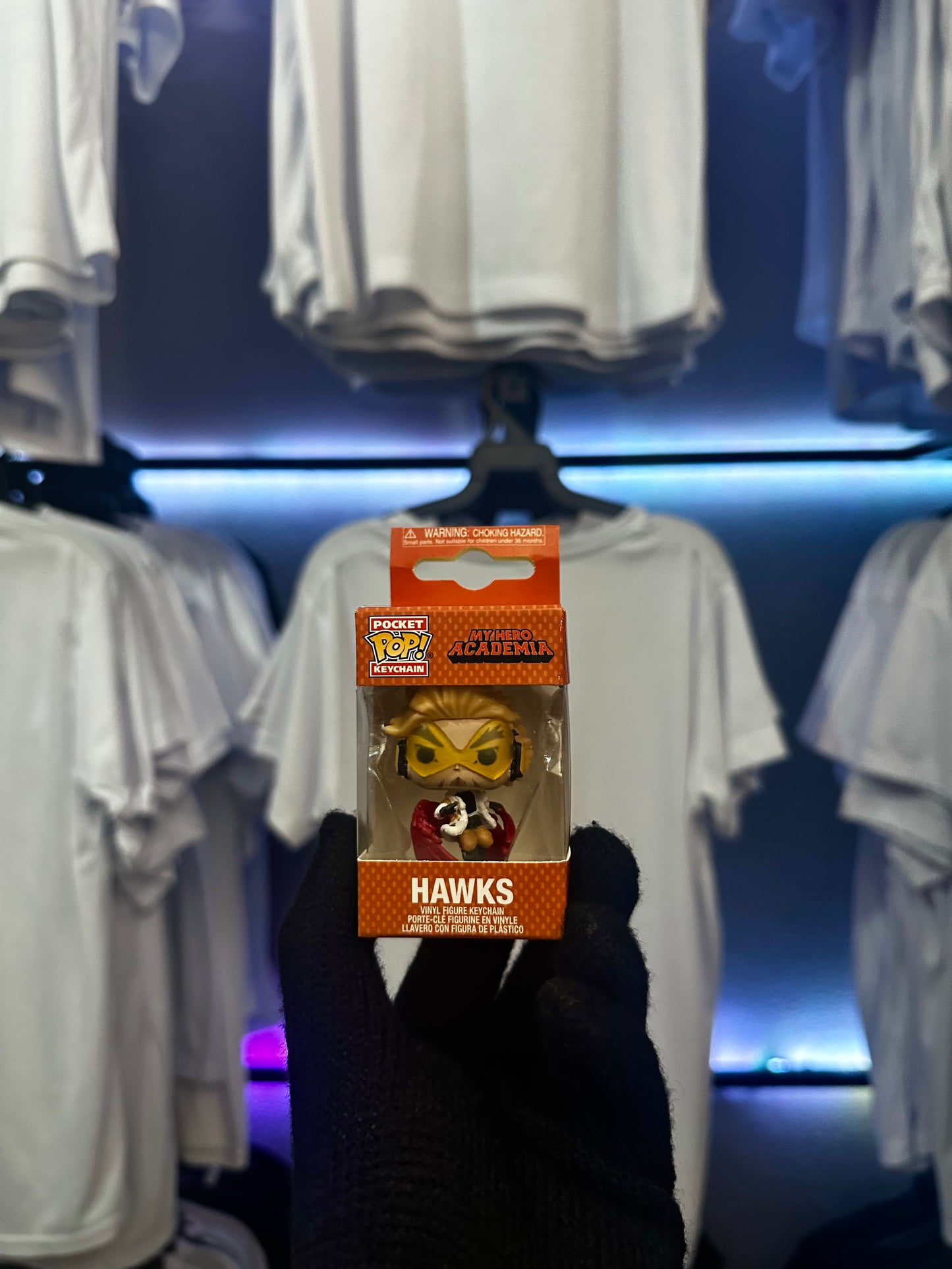 Llavero Funko Pop Hawks My Hero Academia