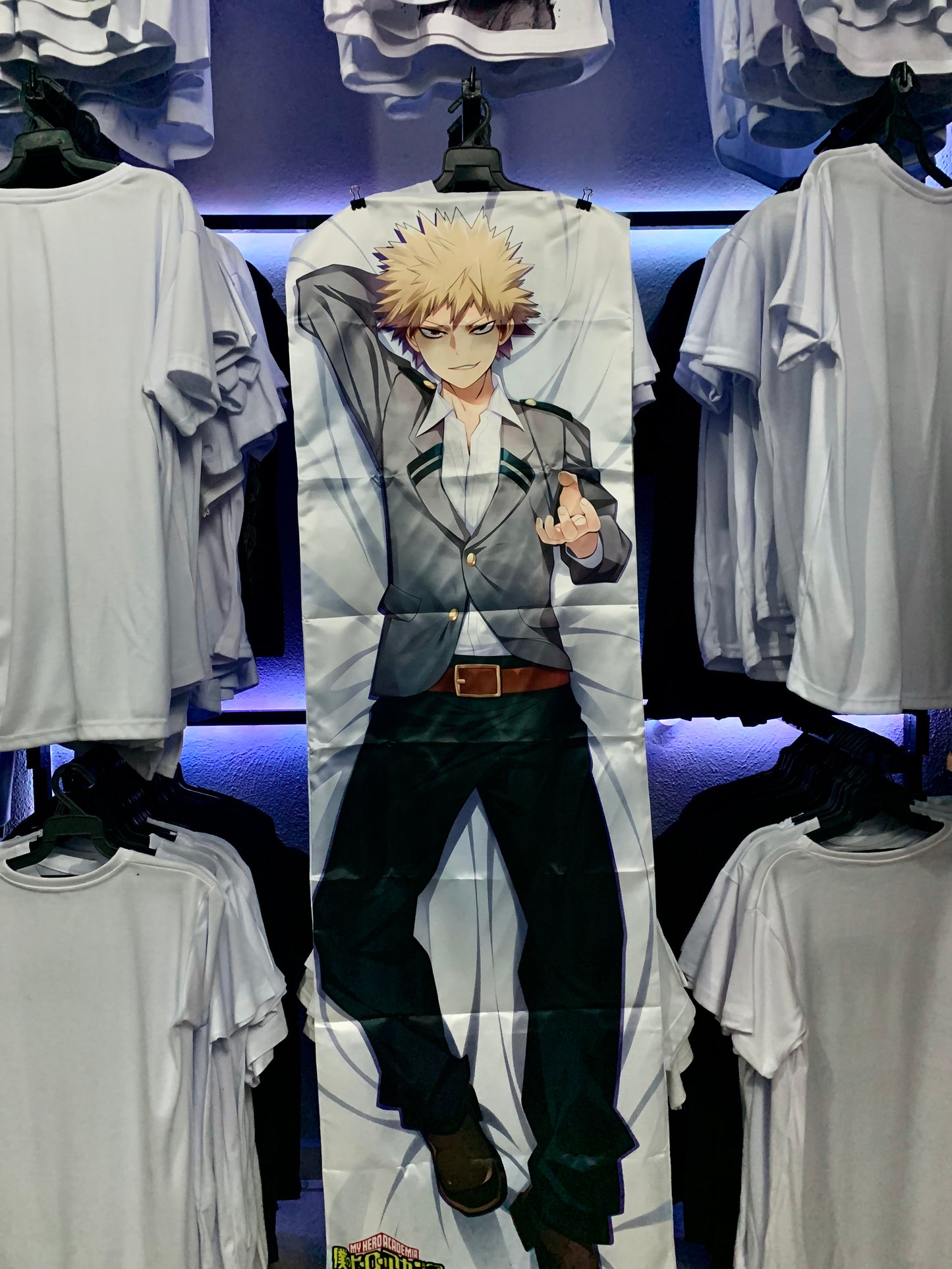 Dakimakura doble vista Bakugo My Hero Academia