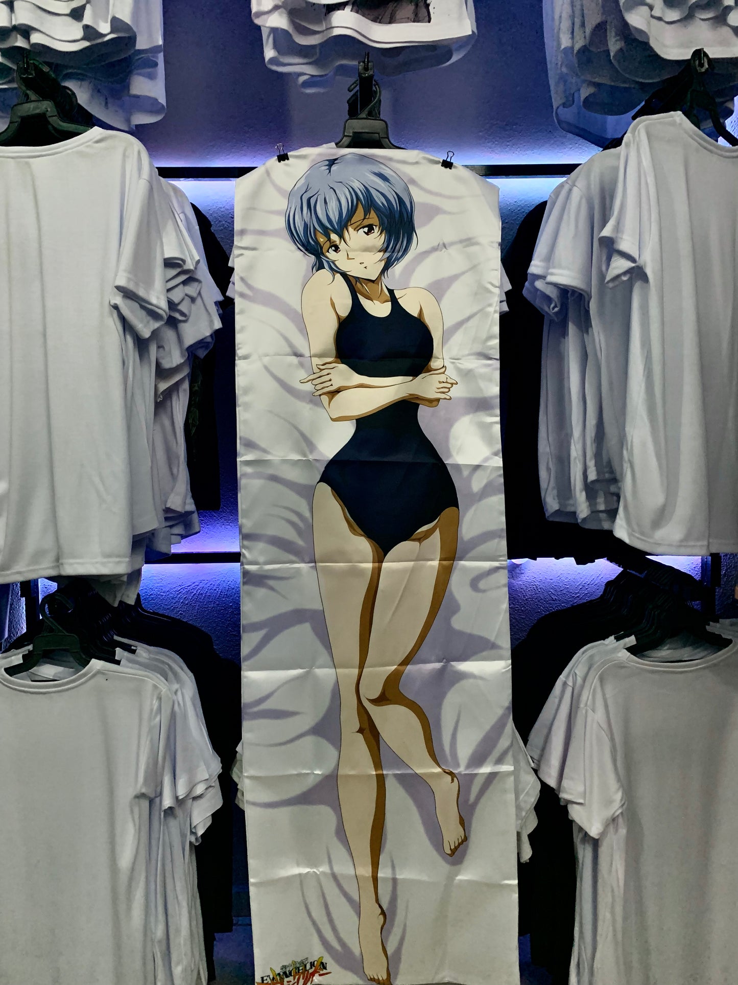 Dakimakura doble vista Rei Ayanami Neon Genesis Evangelion