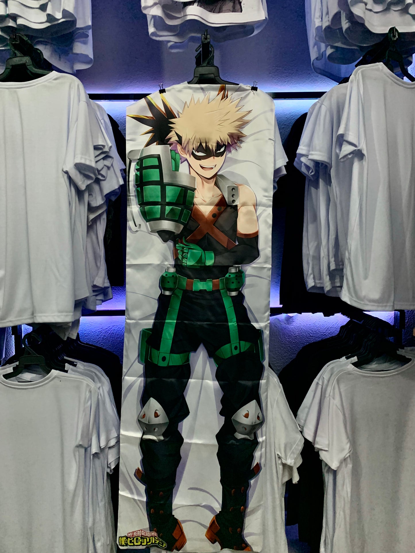 Dakimakura doble vista Bakugo My Hero Academia