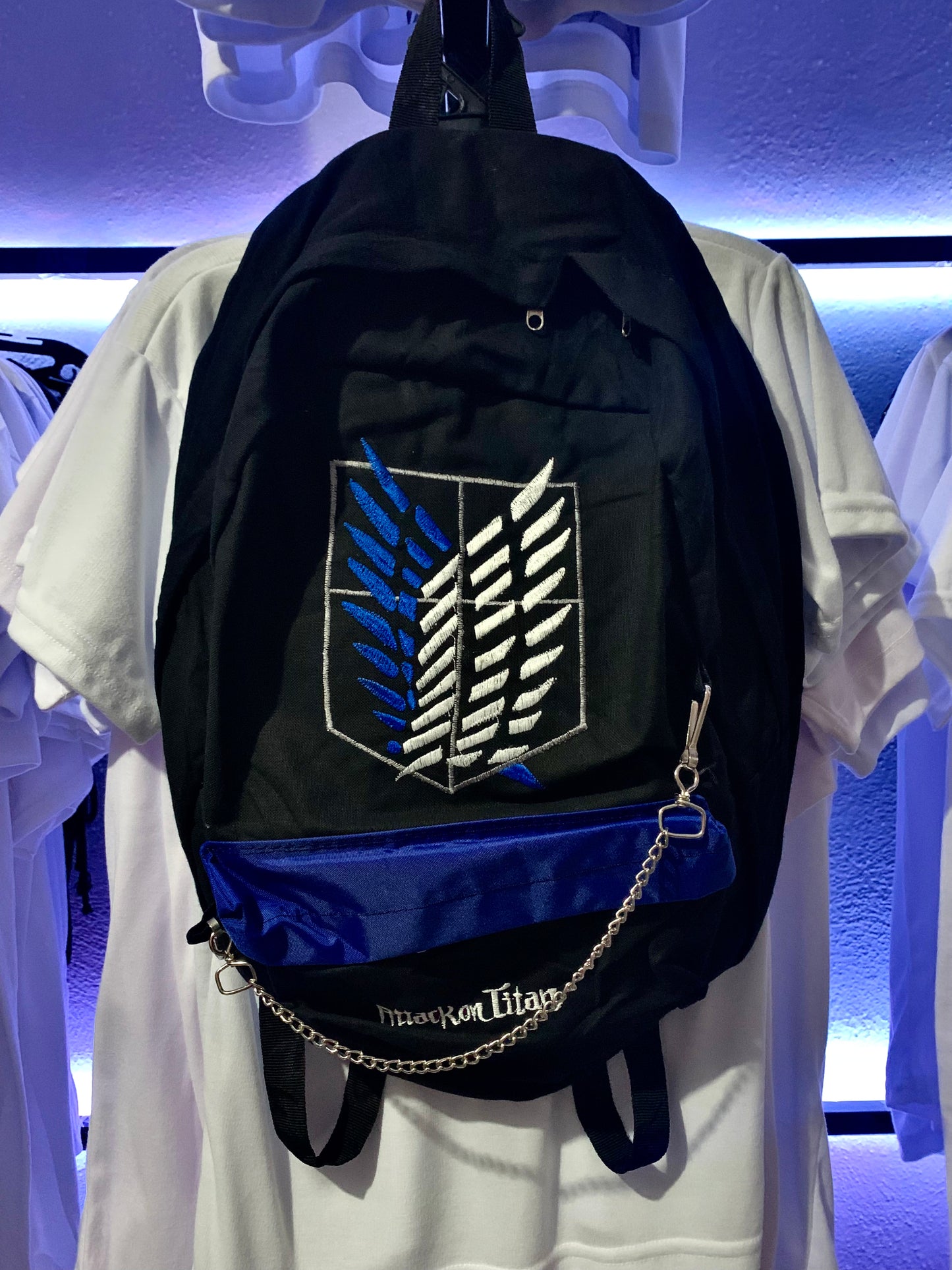 Mochila bordada Shingeki No Kioyin