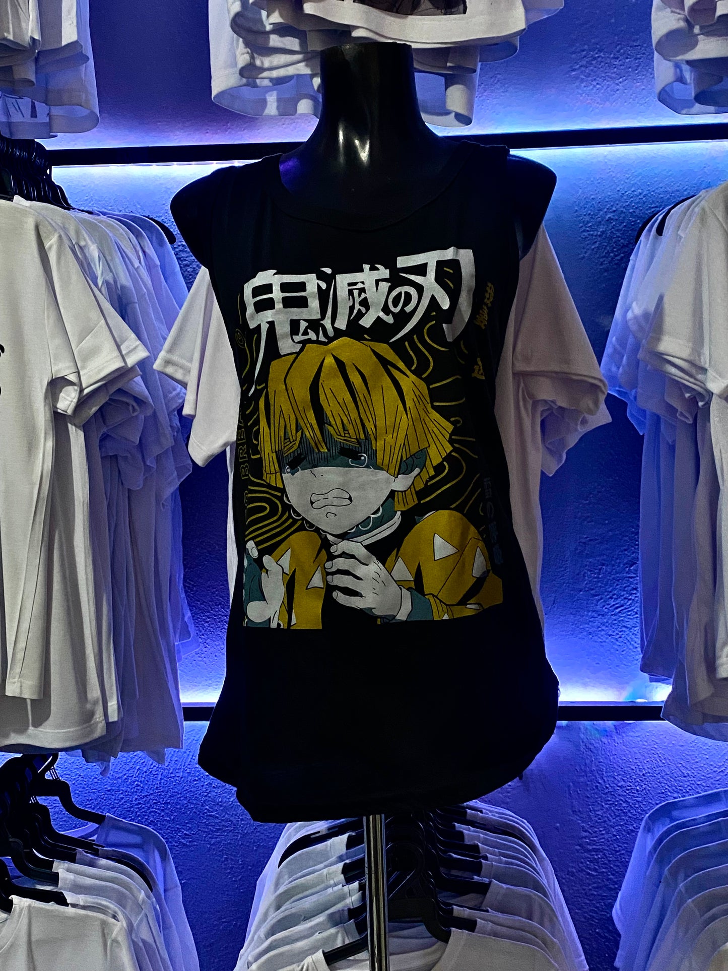 Playera Zenitsu Kimetsu no Yaiba