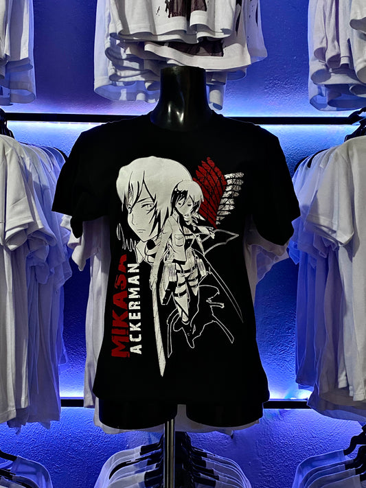 Playera Mikasa Shingeki no Kyojin