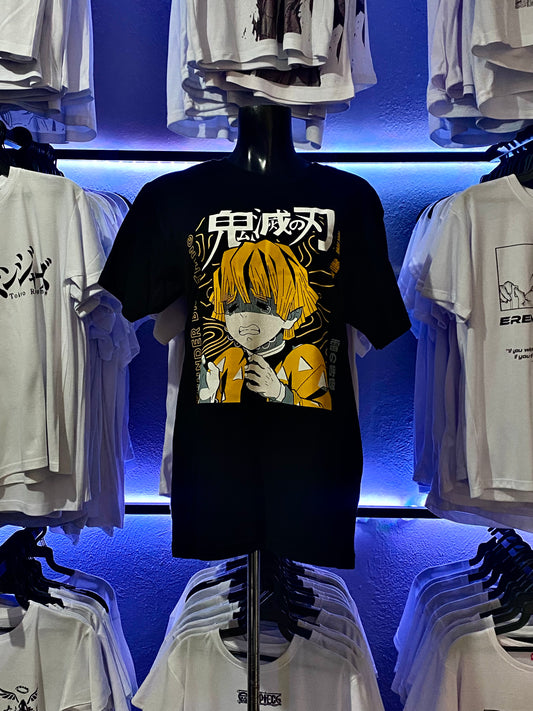 Playera Zenitsu Kimetsu no Yaiba