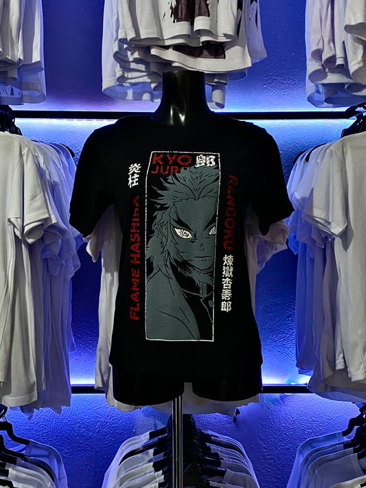 Playera Rengoku Kimetsu no Yaiba