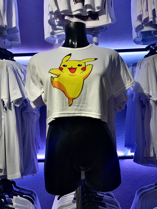 Crop top pikachu