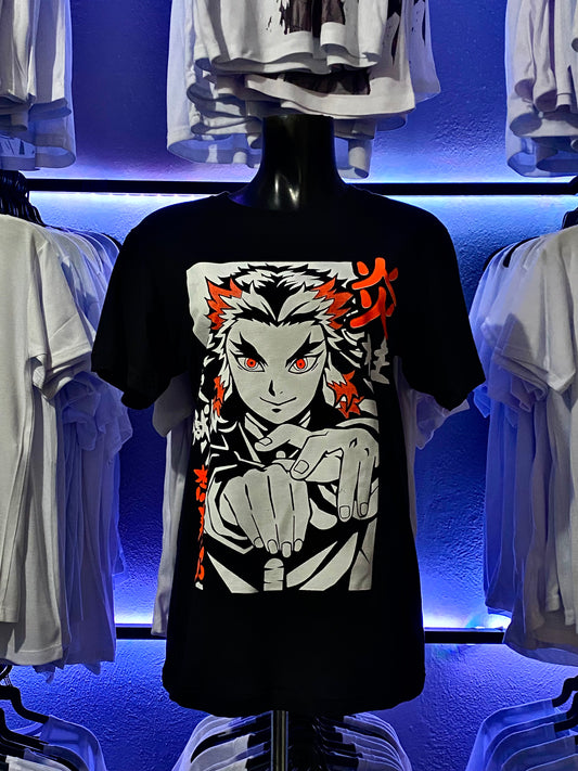 Playera Rengoku Kimetsu no Yaiba