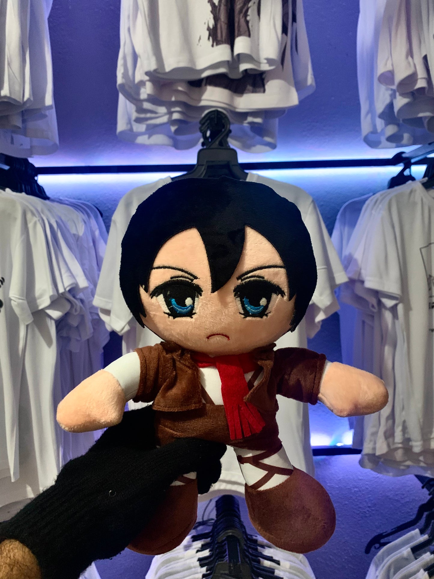 Peluche Mikasa Ackerman Shingeki no kioyin