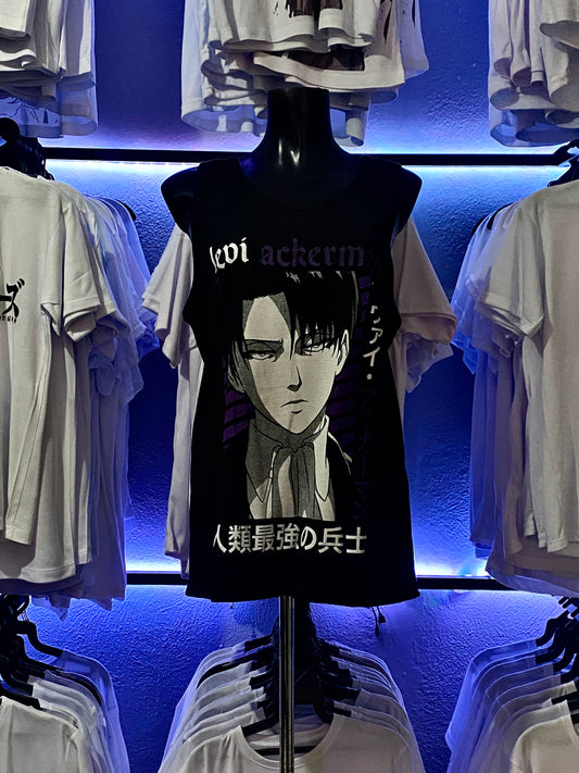 Playera Levi Shingeki no Kyojin