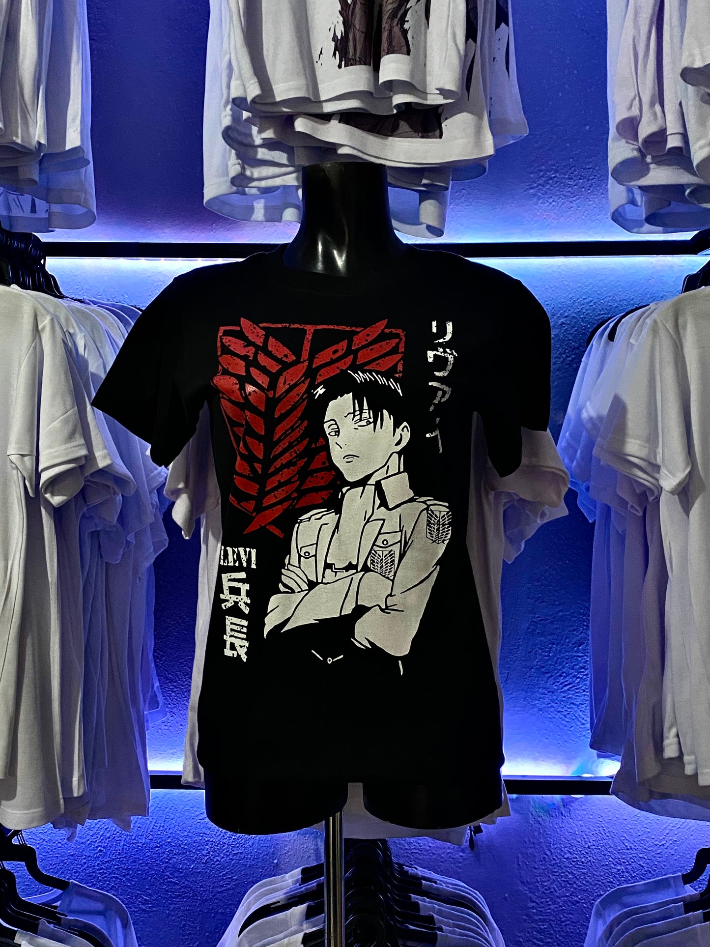 Playera Levi Shingeki no Kyojin